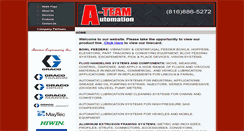 Desktop Screenshot of a-teamautomation.com